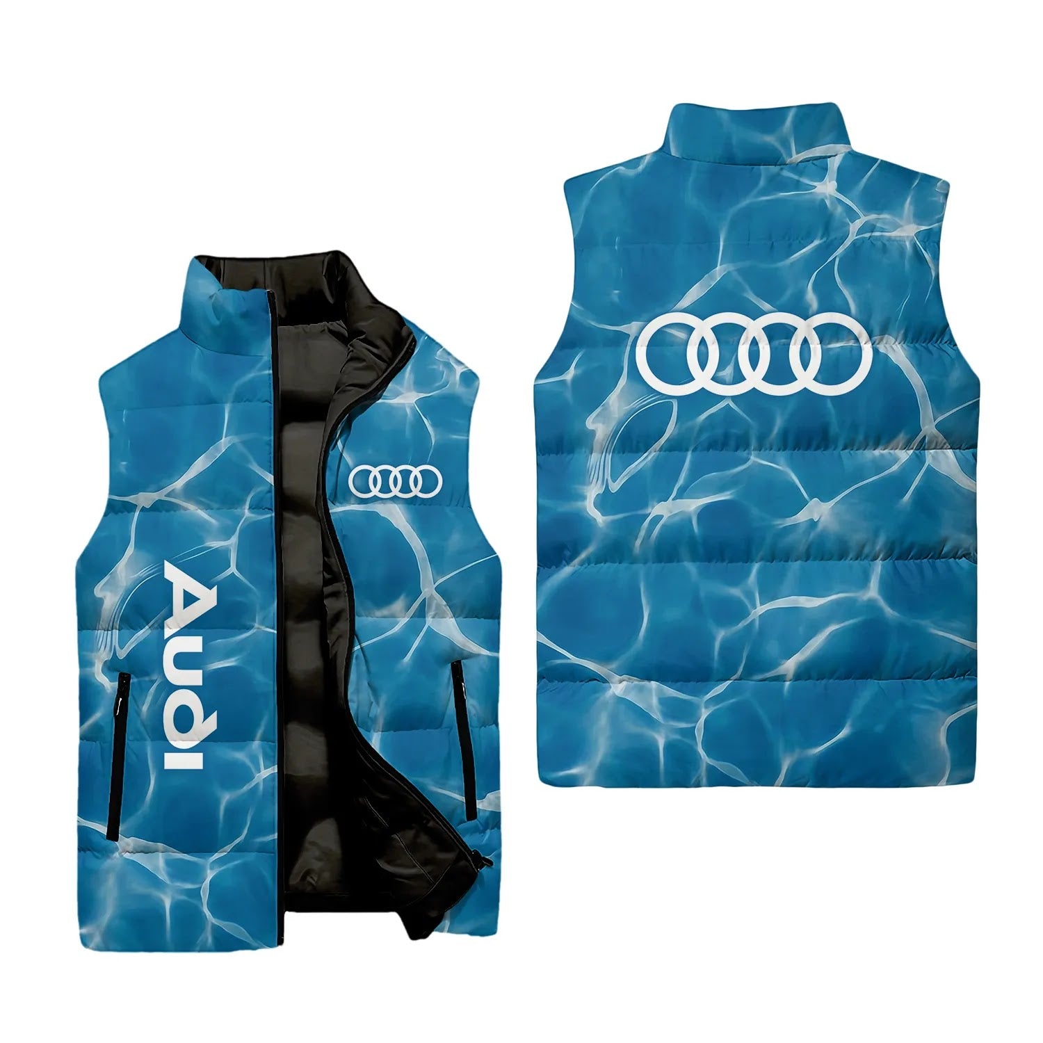 Audi Sleeveless Puffer Jacket SHW035