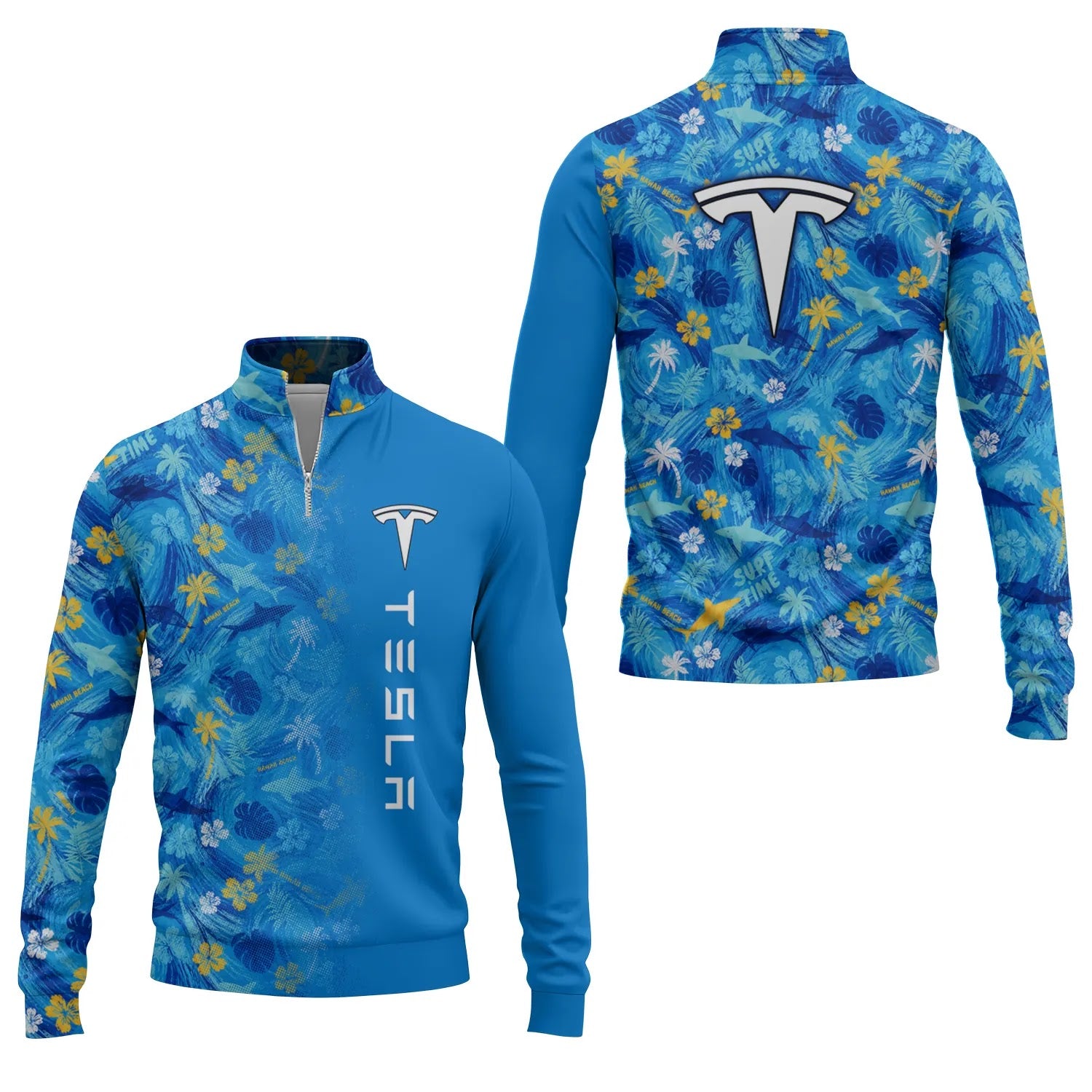 Tesla Quarter-zip Pullover SHW027
