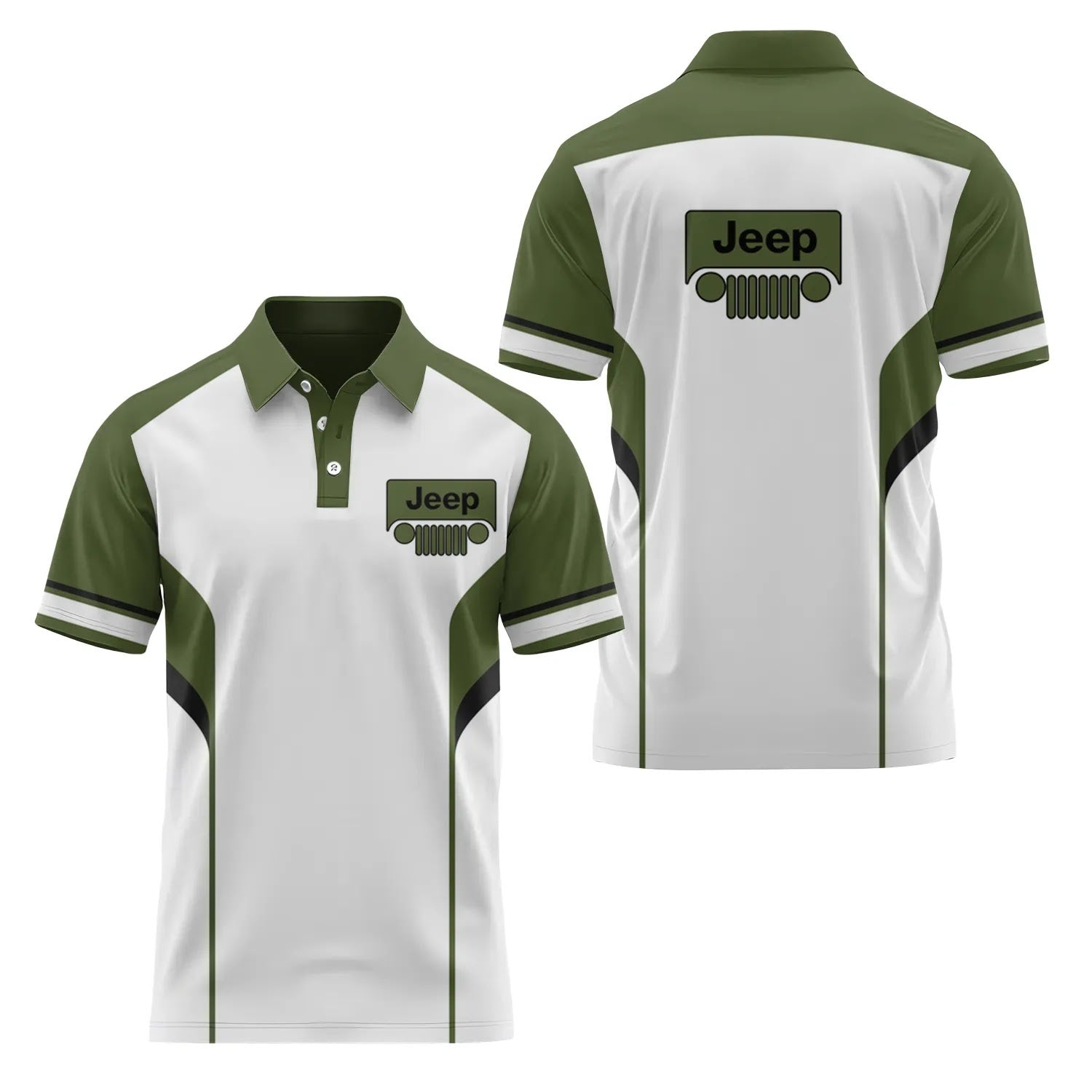 Jeep Short Sleeve Polo SC113