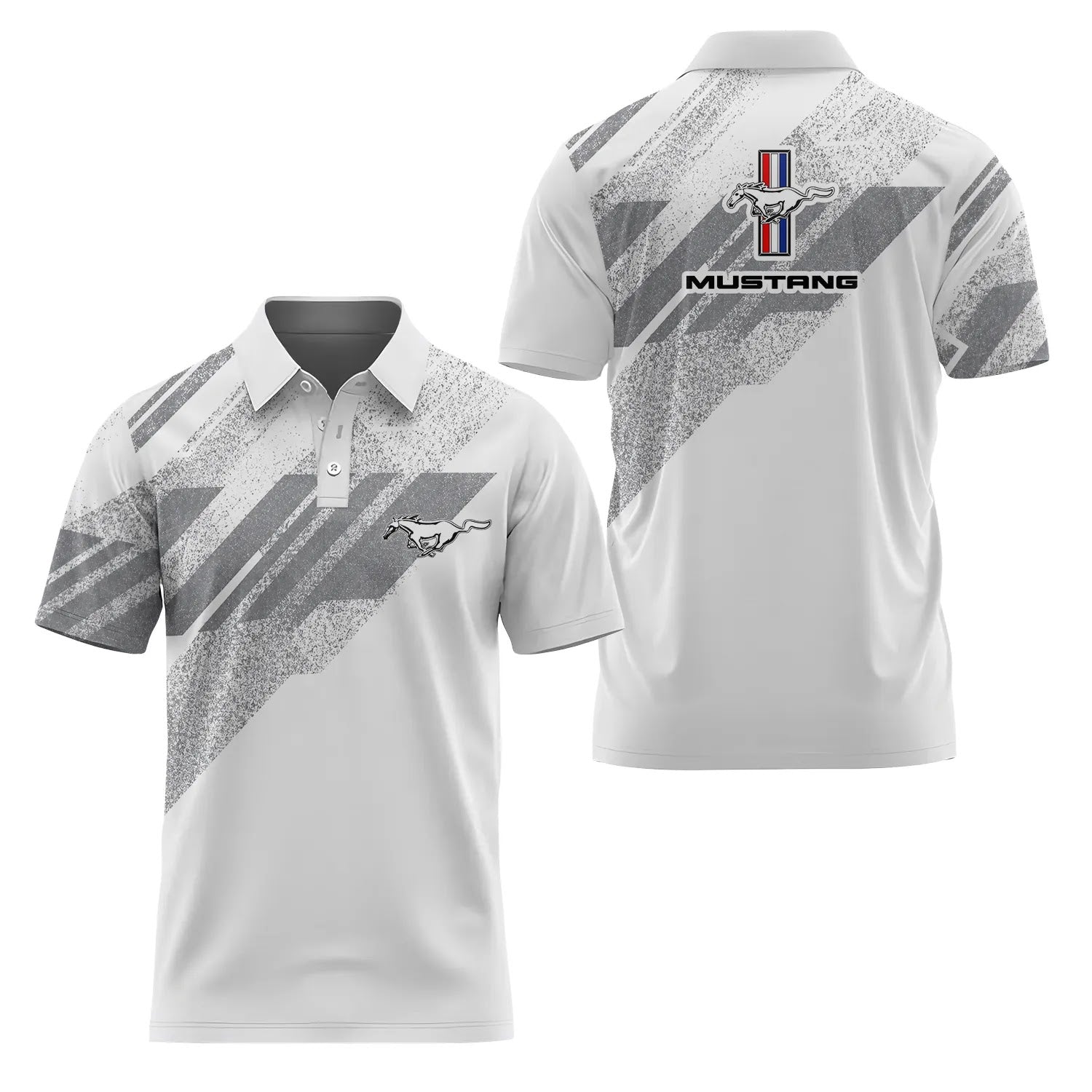 Ford Mustang Short Sleeve Polo SC105