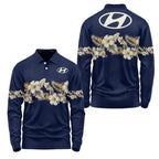 Hyundai Long Sleeve Polo SHW047