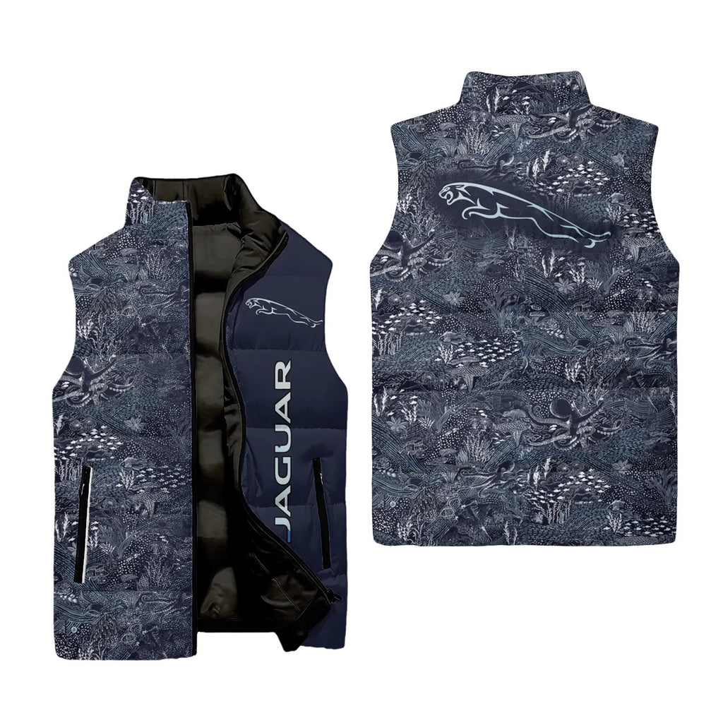 Jaguar Sleeveless Puffer Jacket SHW006