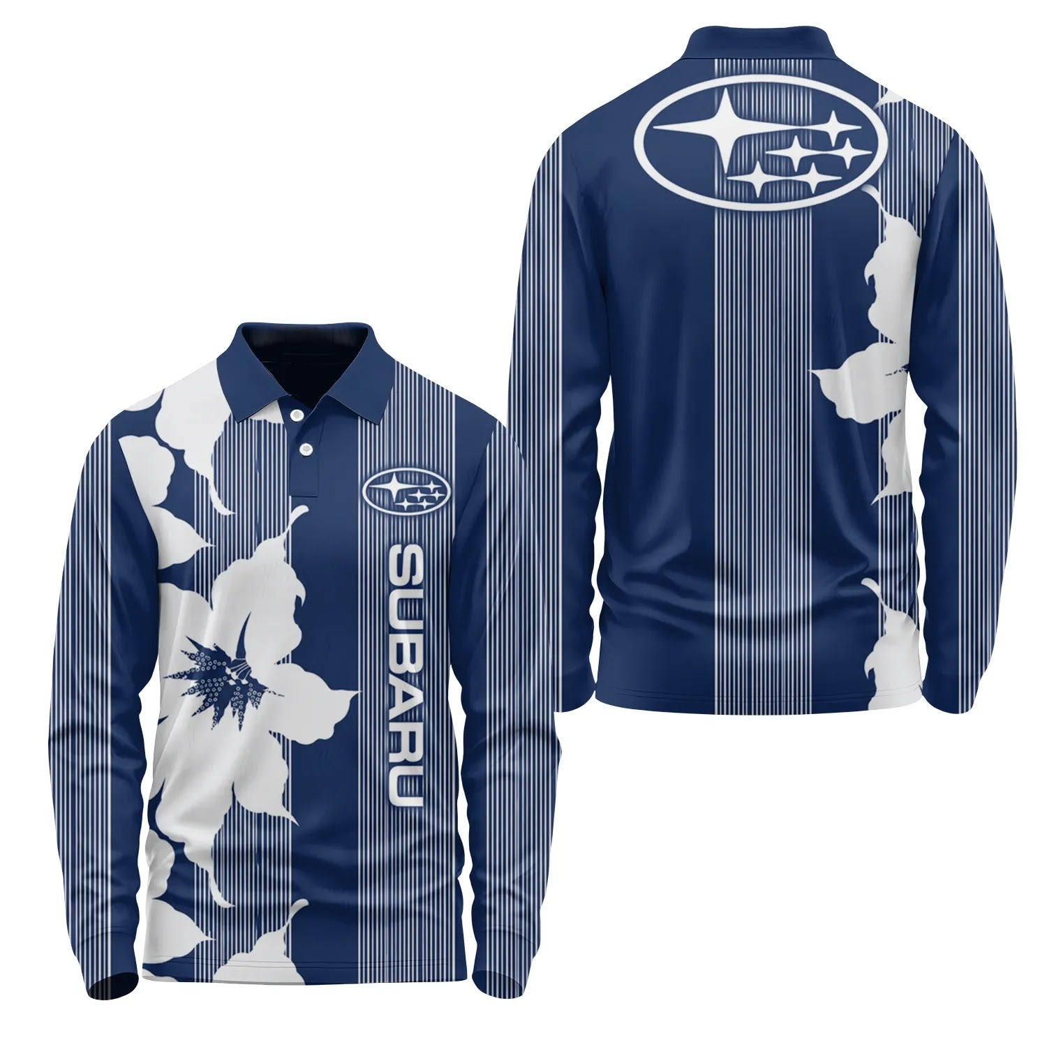 Subaru Long Sleeve Polo SHW039
