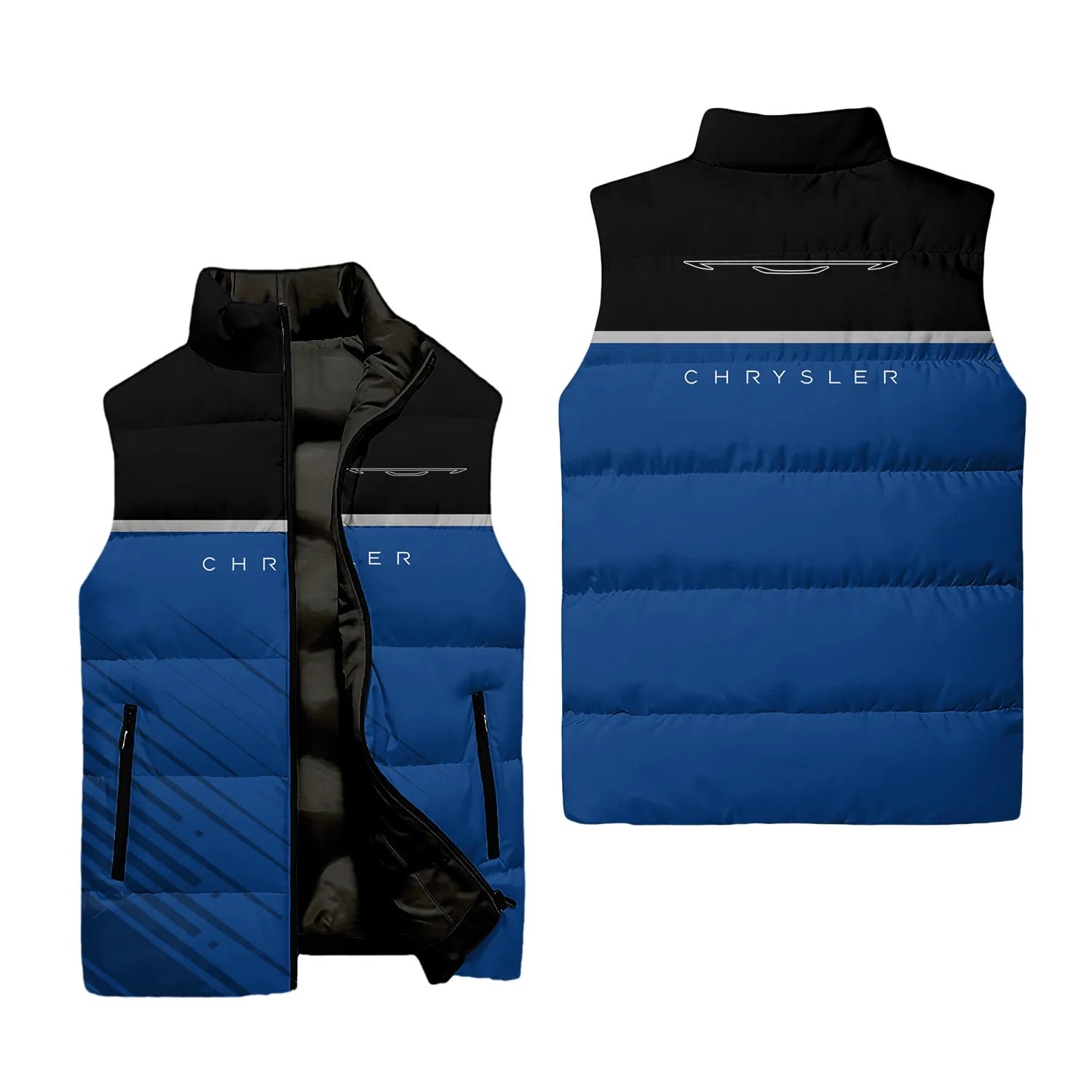 Chrysler Sleeveless Puffer Jacket SC040
