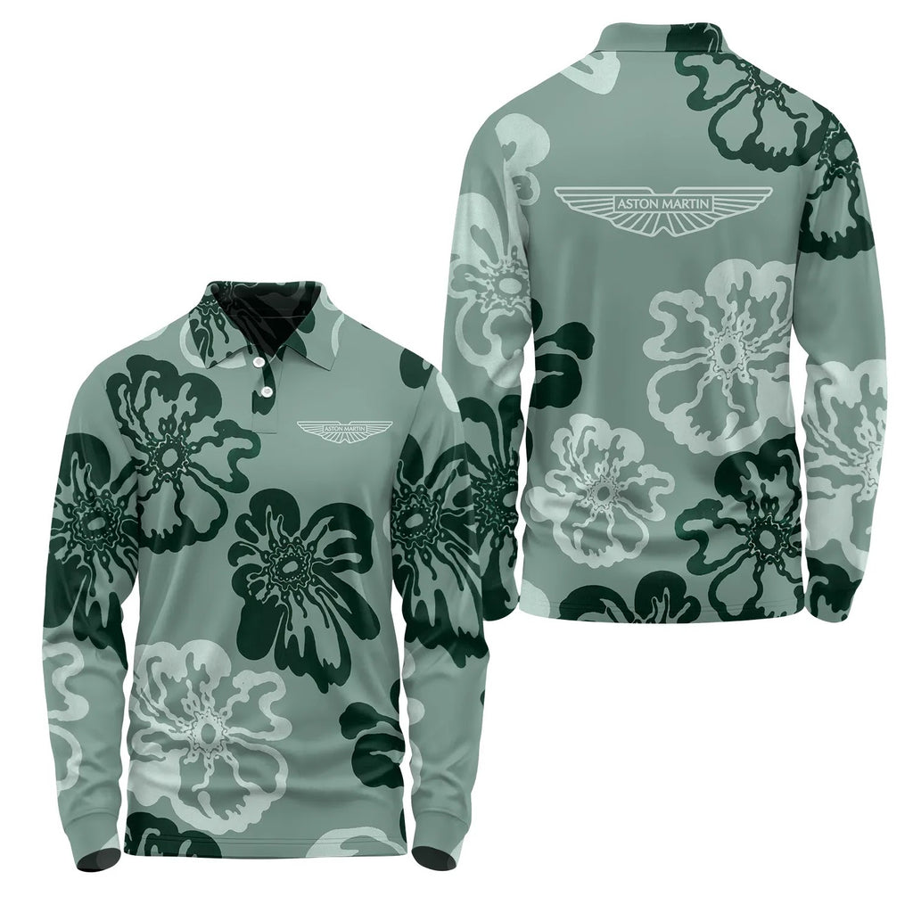 Aston Martin Long Sleeve Polo SHW073