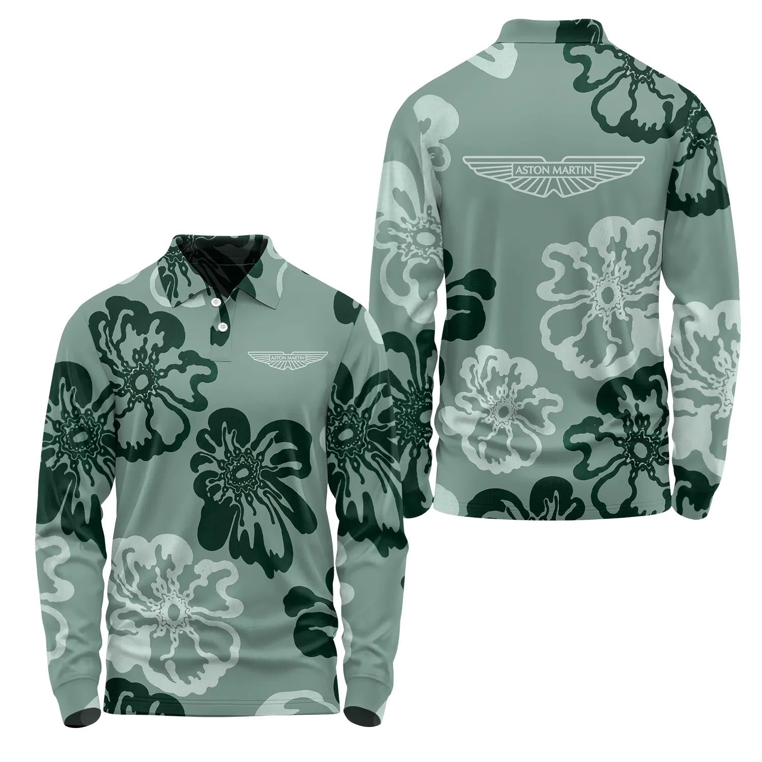 Aston Martin Long Sleeve Polo SHW073