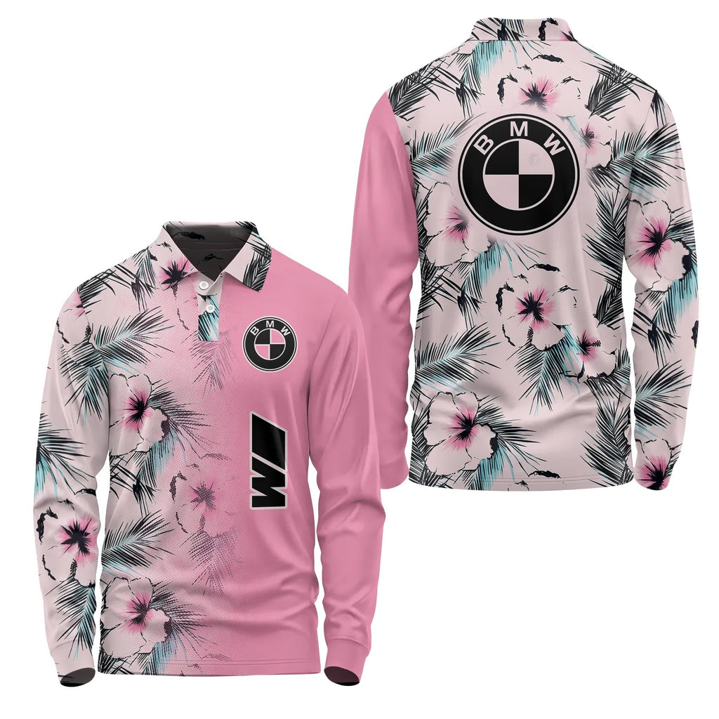 BMW Long Sleeve Polo SHW056
