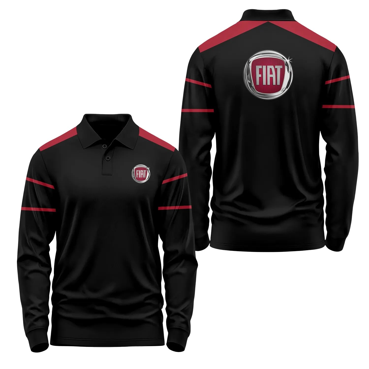 Fiat Long Sleeve Polo SC041