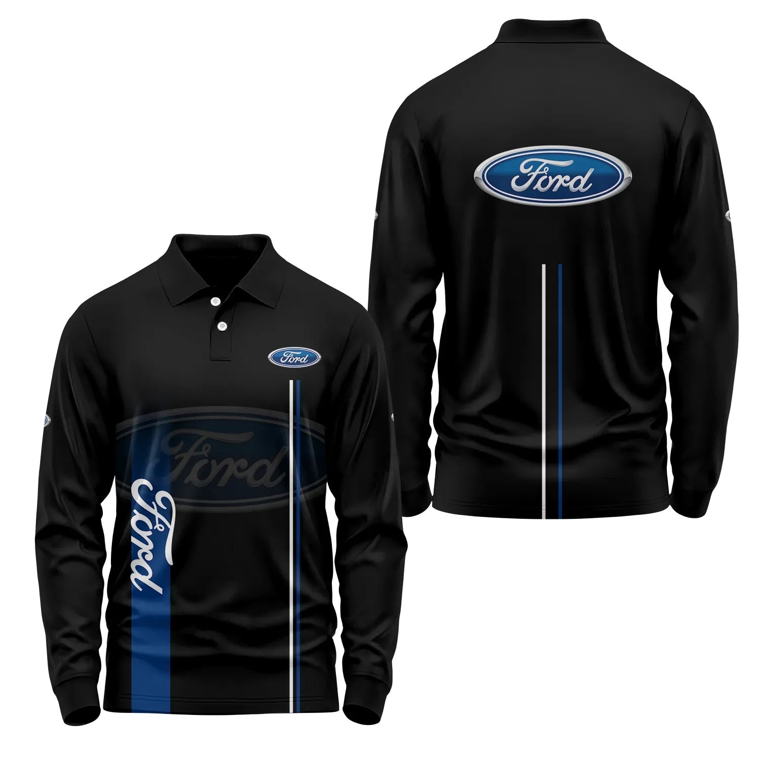 Ford Long Sleeve Polo SC077