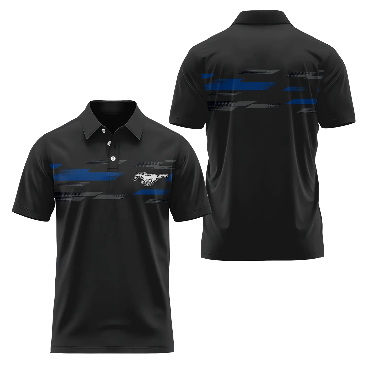 Ford Mustang Short Sleeve Polo SC100