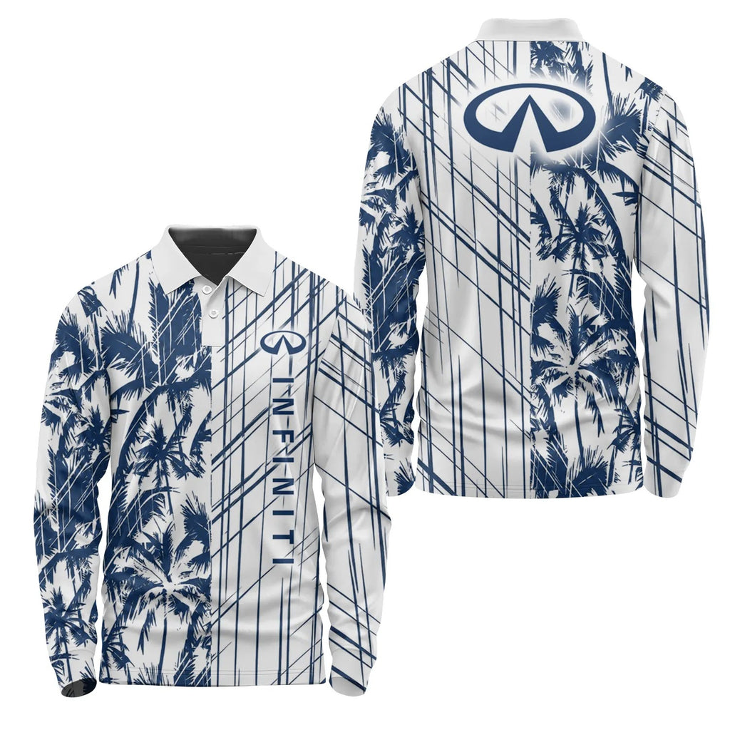 Infiniti Long Sleeve Polo SHW041