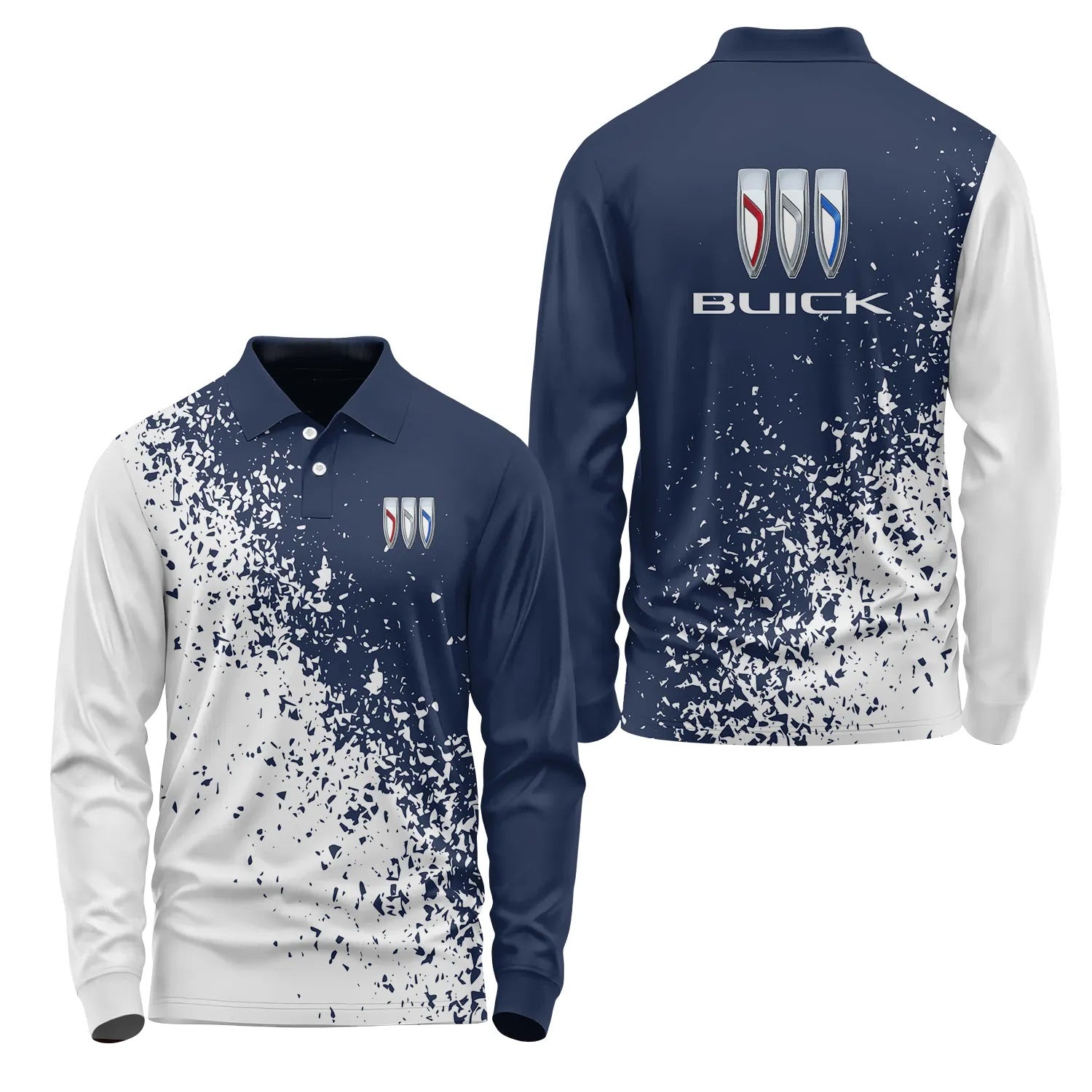 Buick Long Sleeve Polo SC070