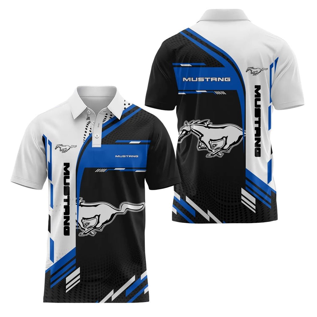 Ford Mustang Short Sleeve Polo SC036