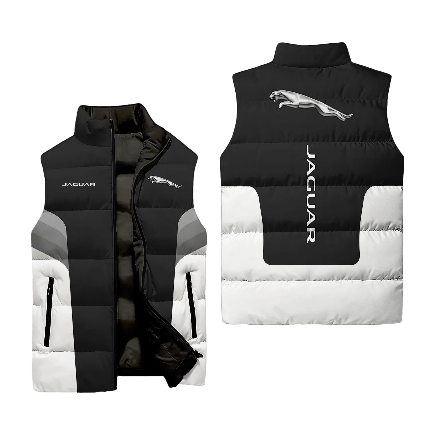 Jaguar Sleeveless Puffer Jacket SC043