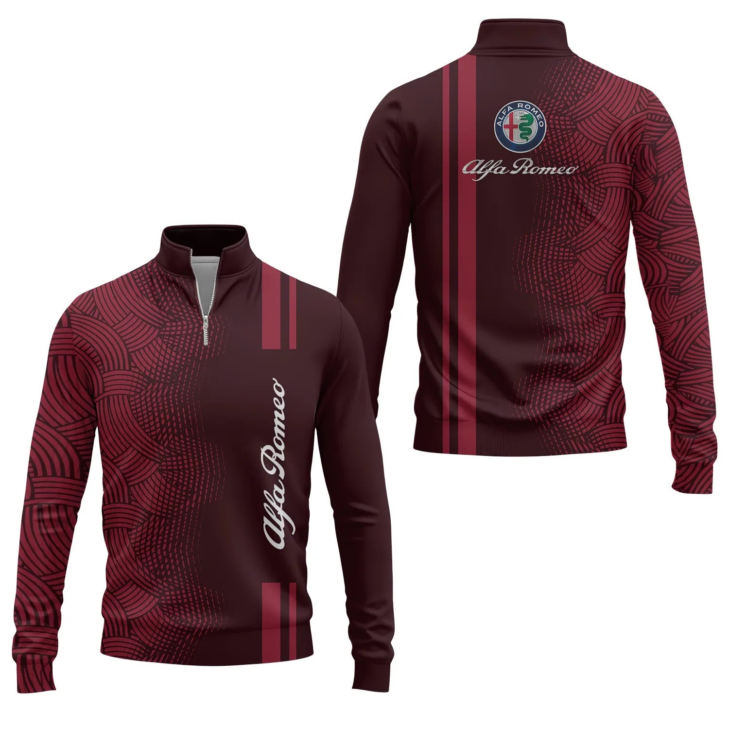 Alfa Romeo Quarter-zip Pullover SC084