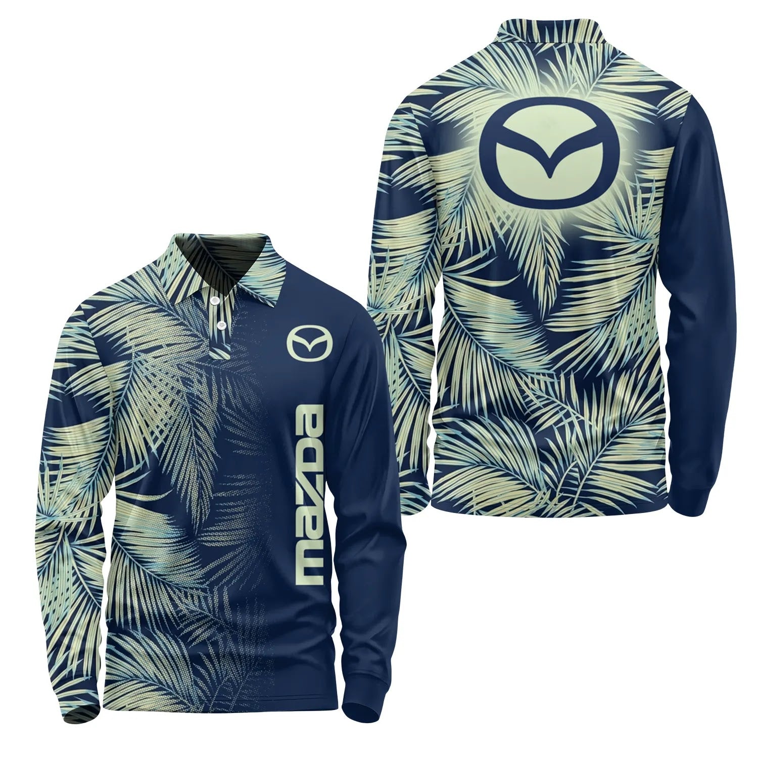 Mazda Long Sleeve Polo SHW003