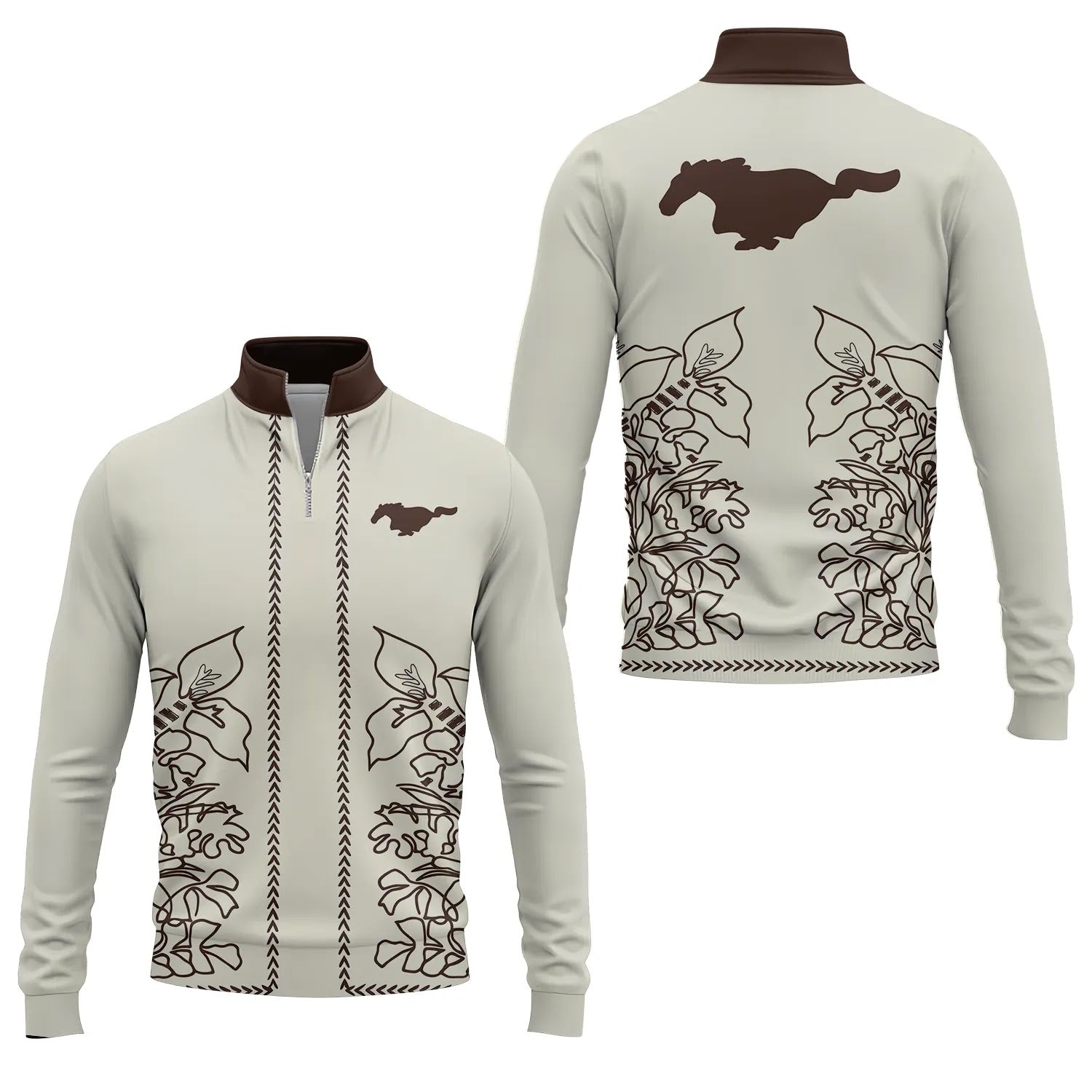 Ford Mustang Quarter-zip Pullover SHW064