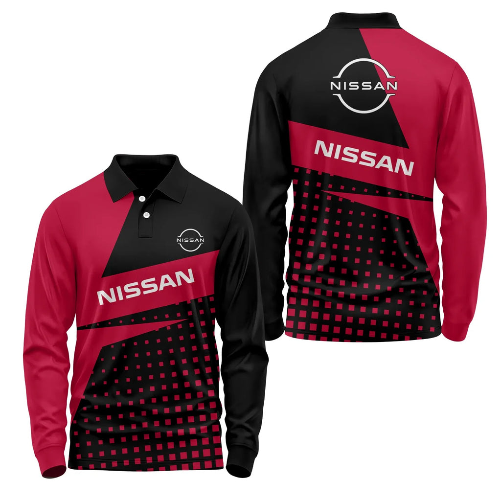 Nissan Long Sleeve Polo SC083