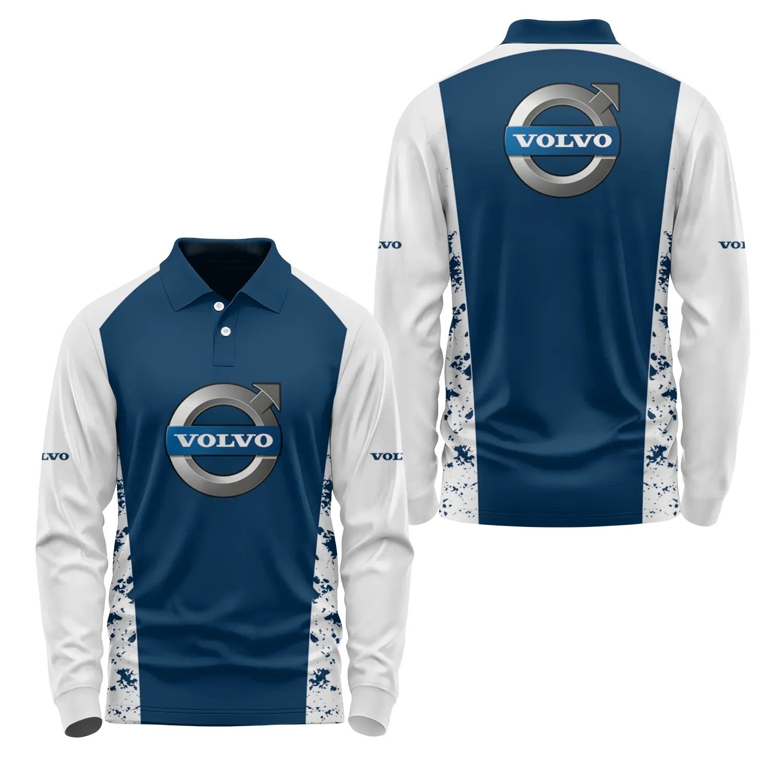 Volvo Long Sleeve Polo SC089