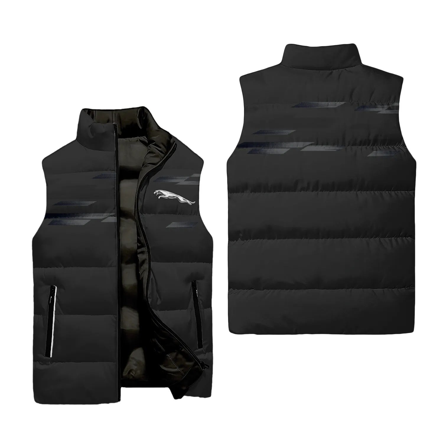 Jaguar Sleeveless Puffer Jacket SC100