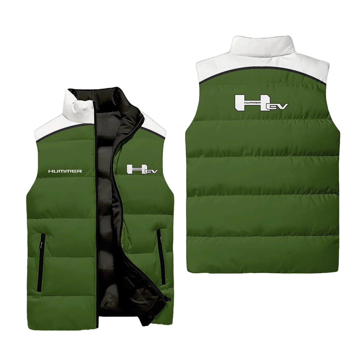 Hummer Sleeveless Puffer Jacket SC087