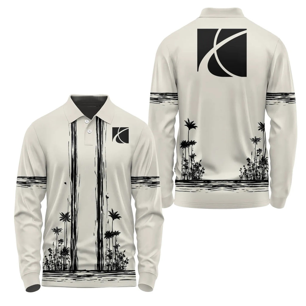 Saturn Long Sleeve Polo SHW043