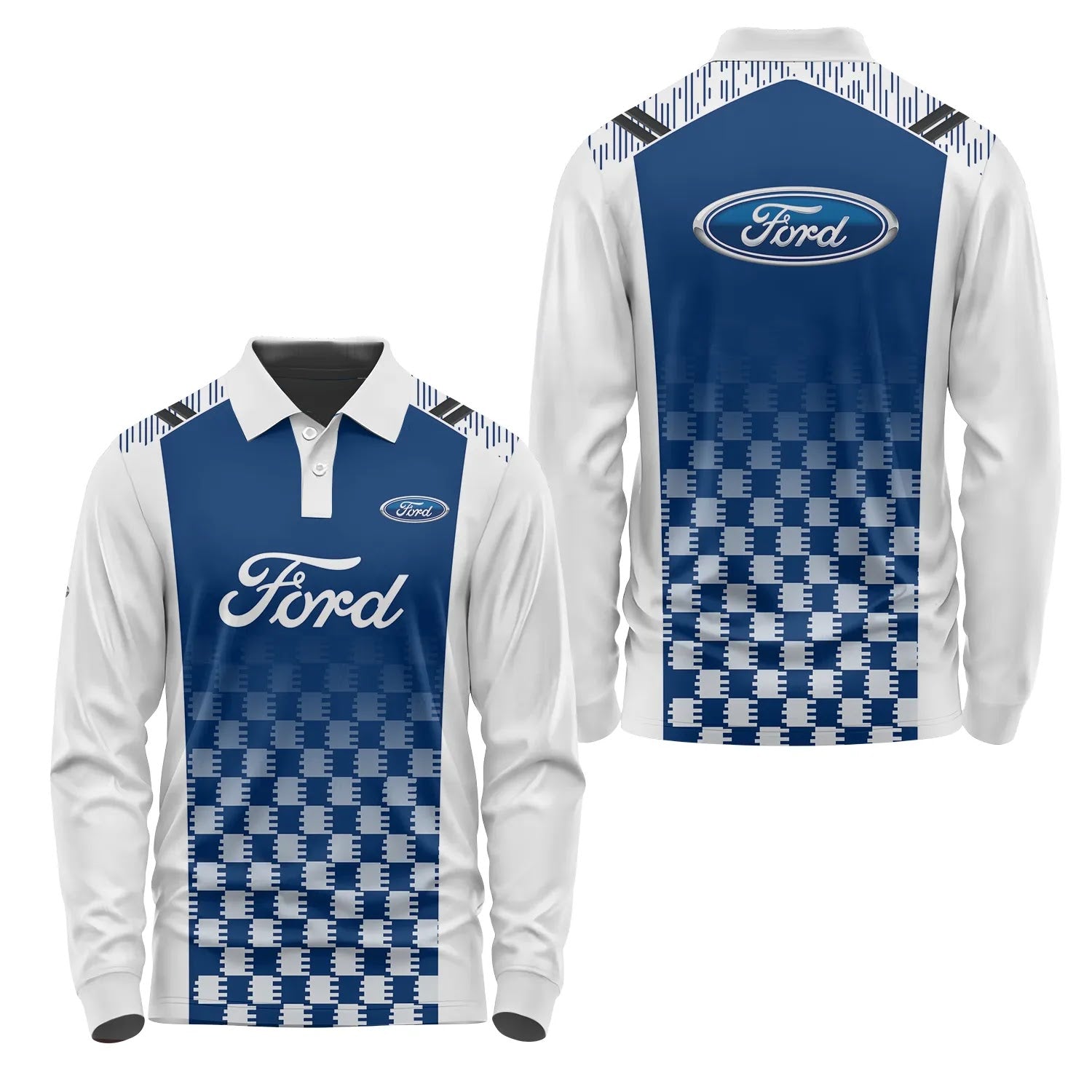 Ford Long Sleeve Polo SC063