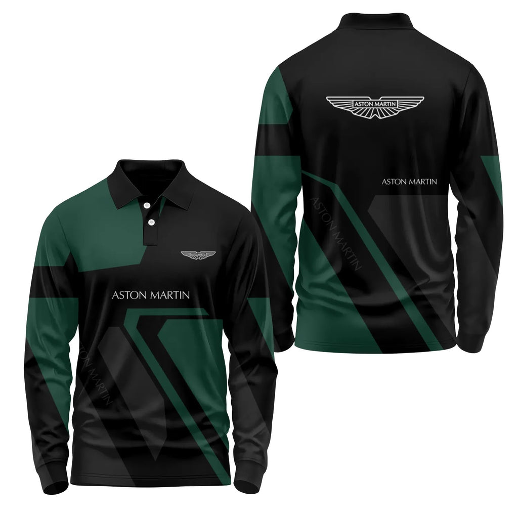 Aston Martin Long Sleeve Polo SC117