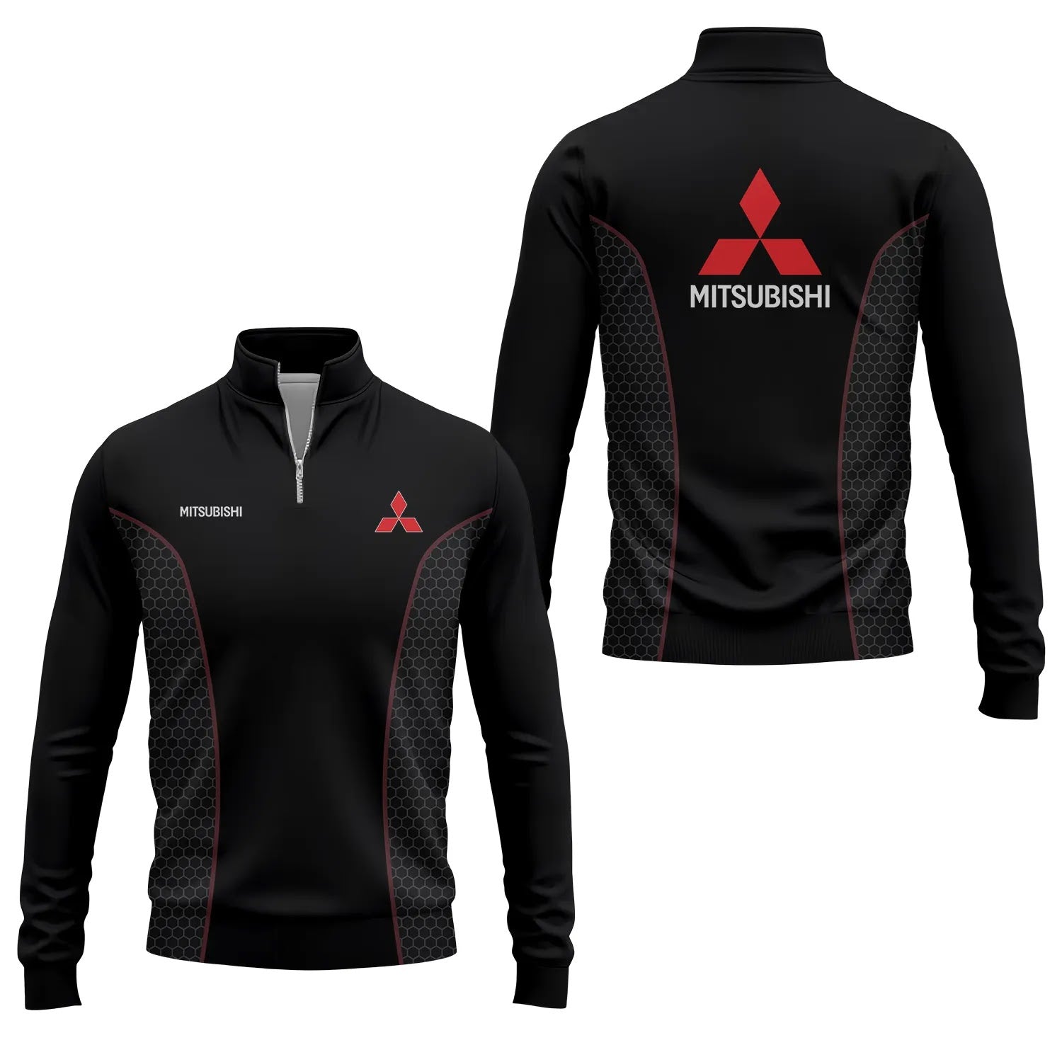 Mitsubishi Quarter-zip Pullover SC072