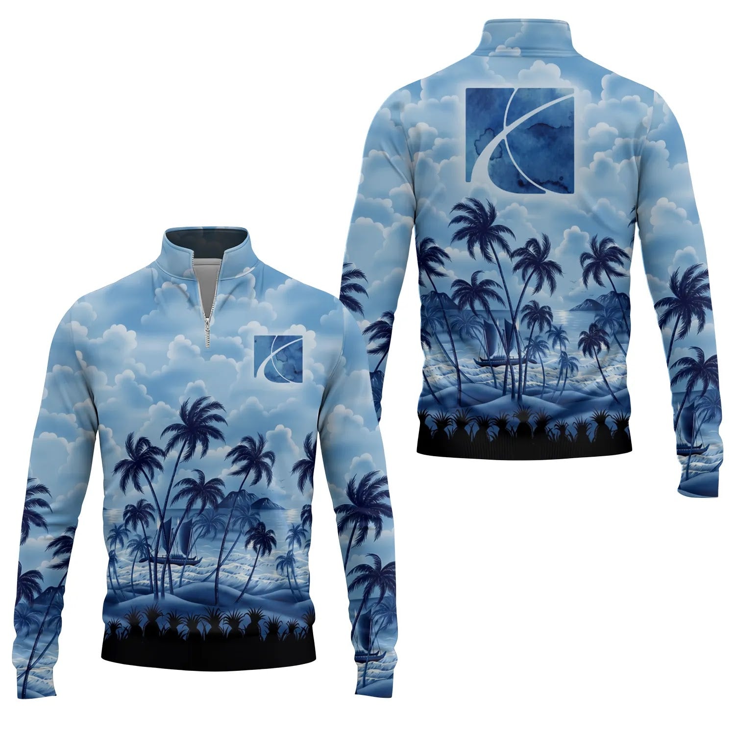 Saturn Quarter-zip Pullover SHW018