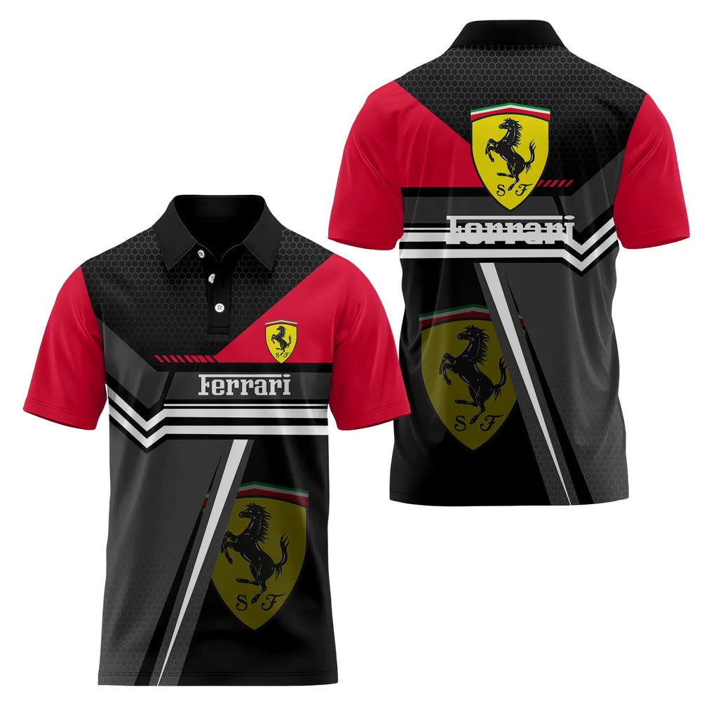 Ferrari Short Sleeve Polo SC071