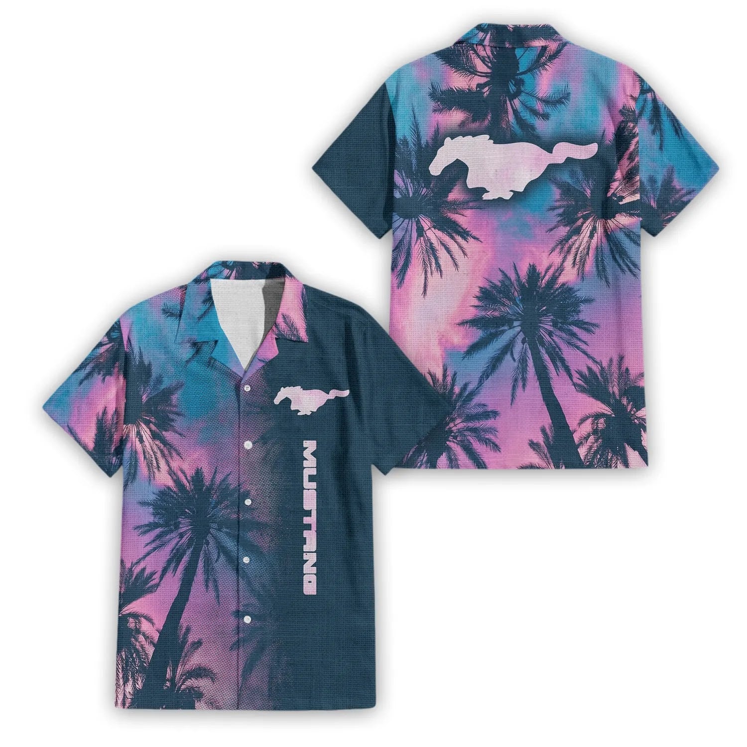 Ford Mustang Premium Hawaiian Shirt SHW030