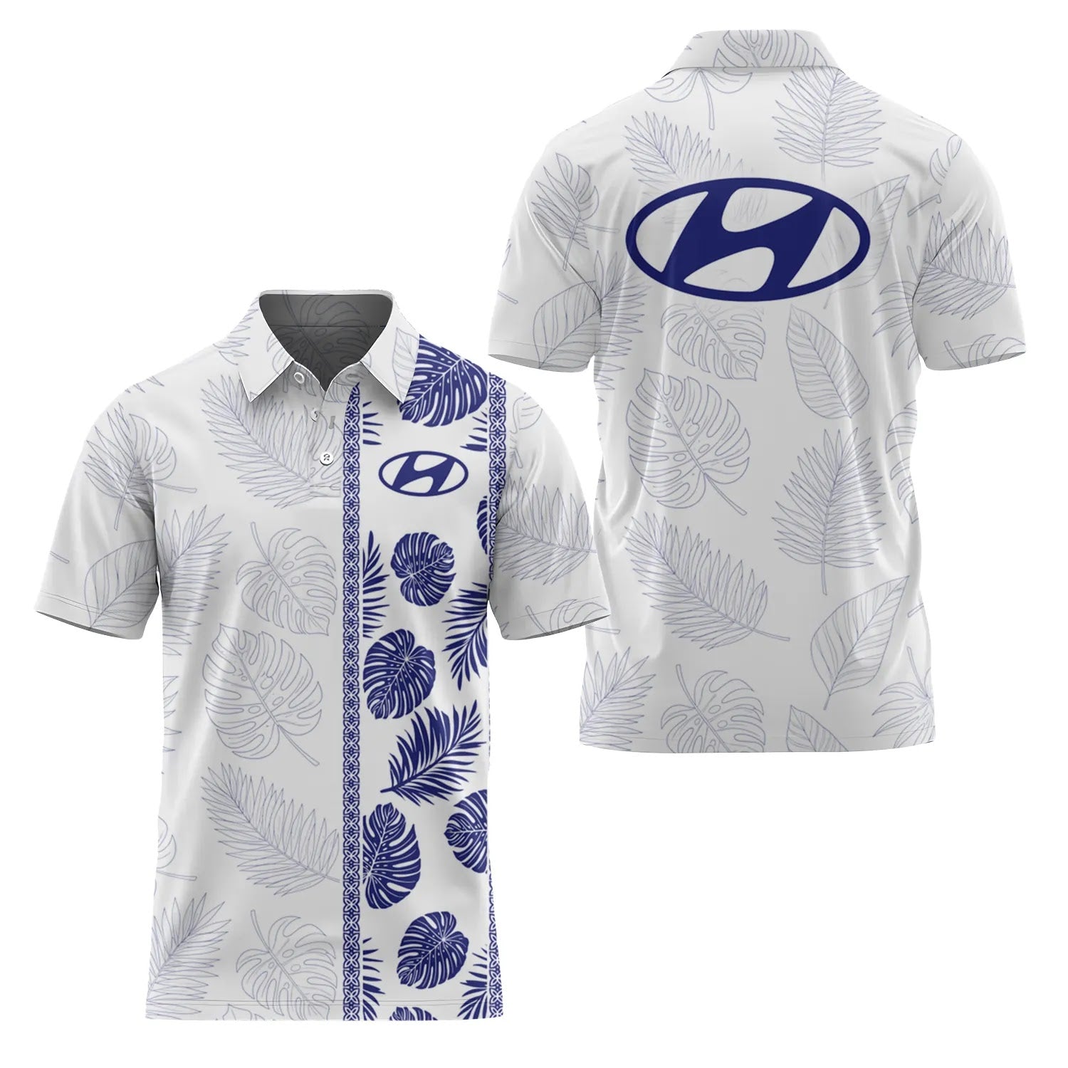 Hyundai Short Sleeve Polo SHW023