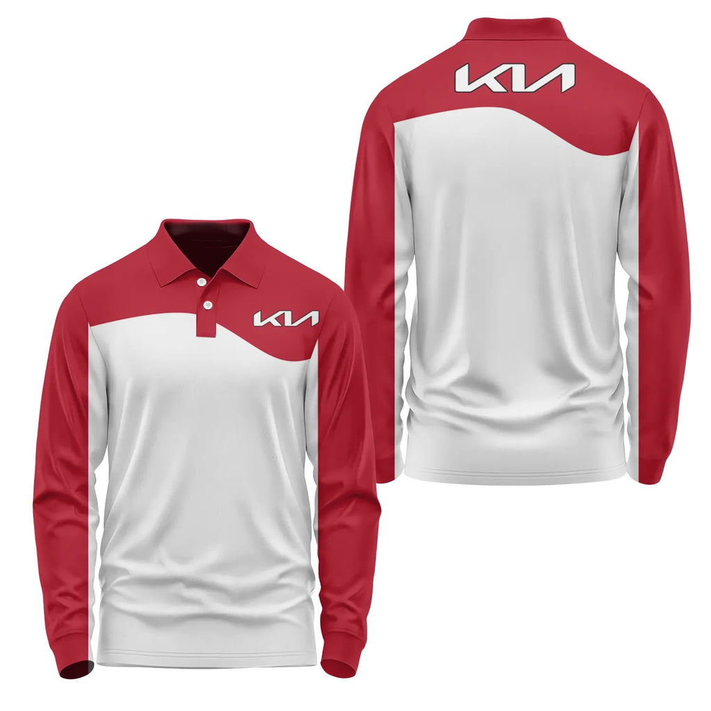 Kia Long Sleeve Polo SC110