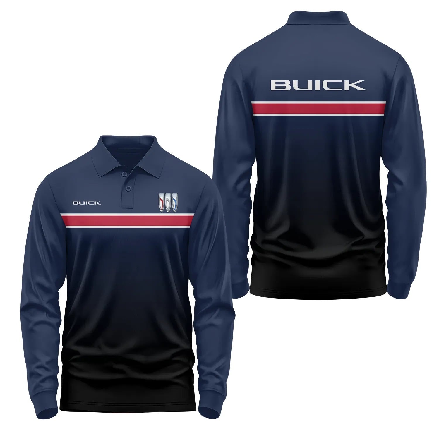 Buick Long Sleeve Polo SC050
