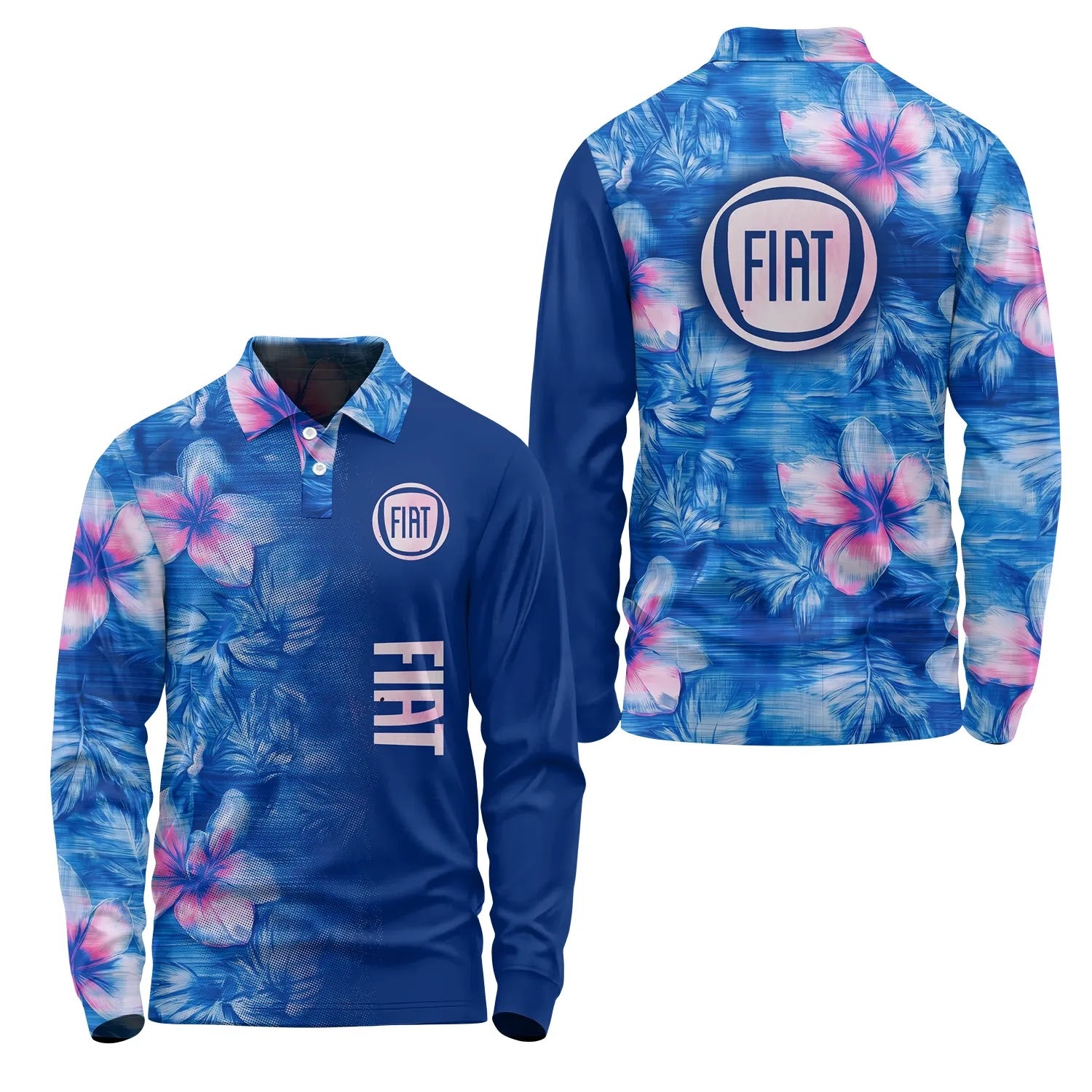 Fiat Long Sleeve Polo SHW057
