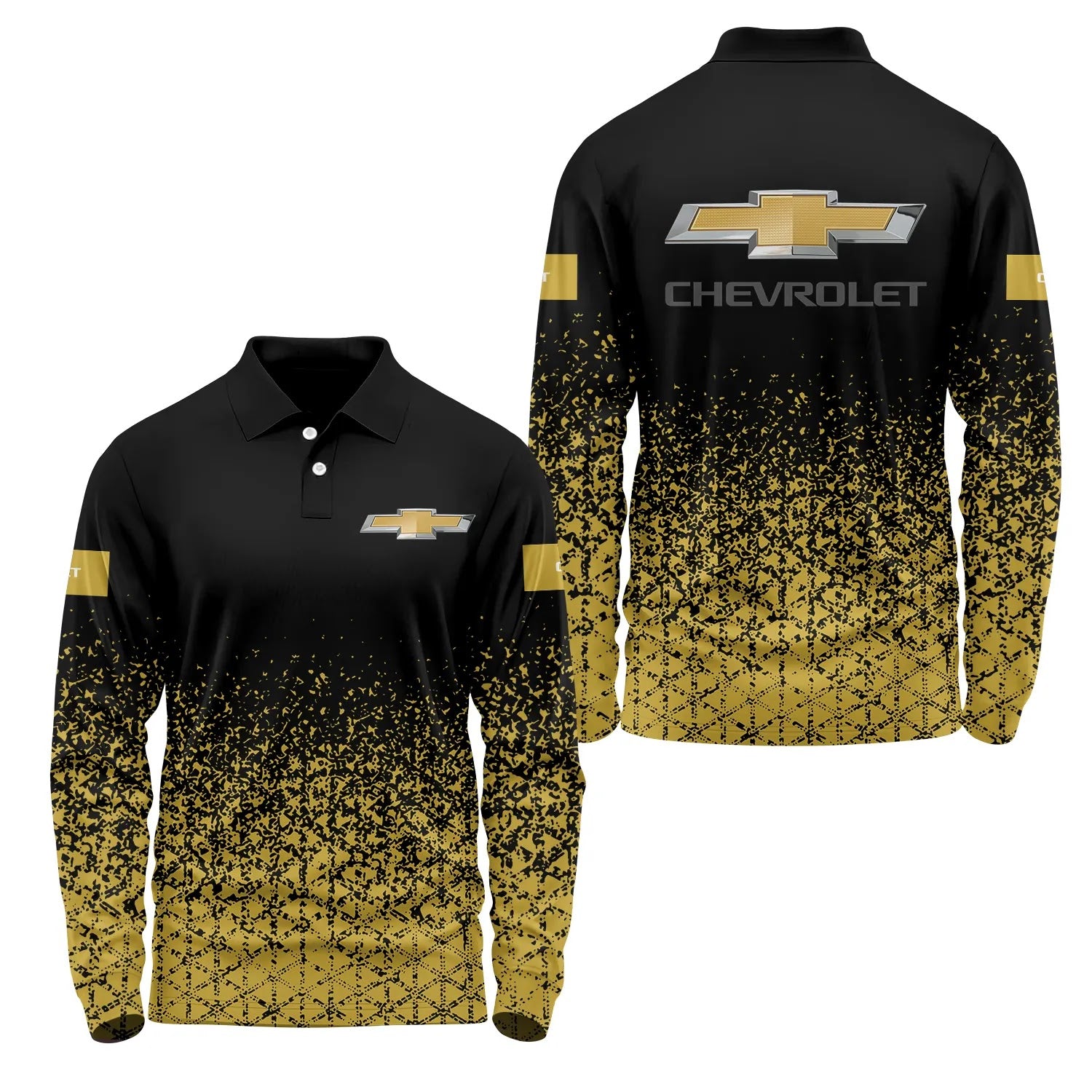 Chevrolet Long Sleeve Polo SC096