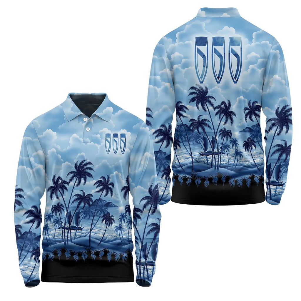 Buick Long Sleeve Polo SHW018