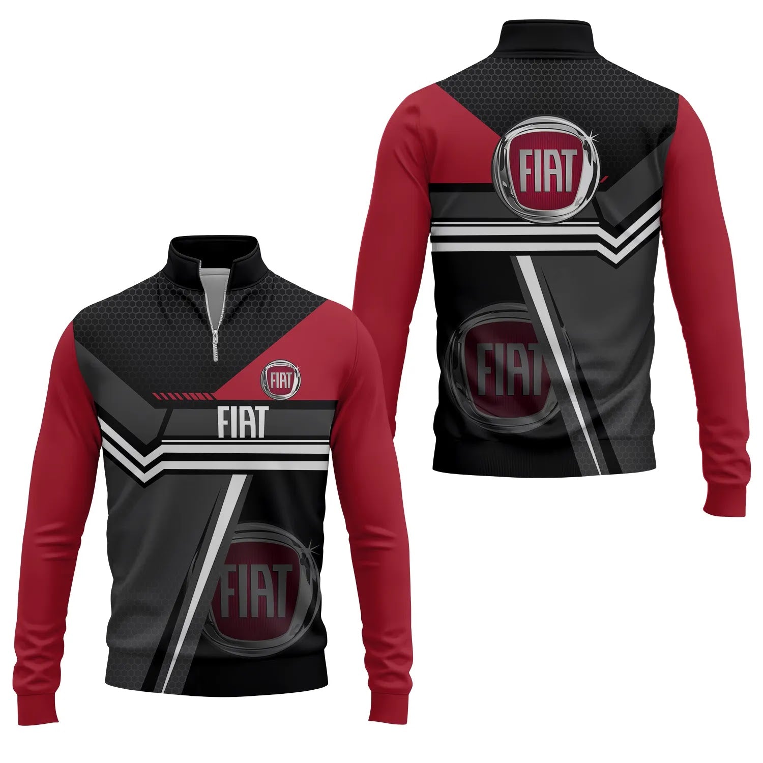Fiat Quarter-zip Pullover SC071