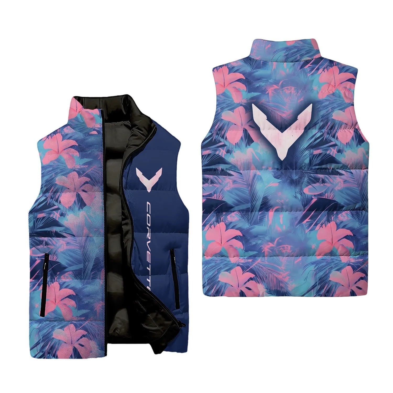 Corvette Sleeveless Puffer Jacket SHW054