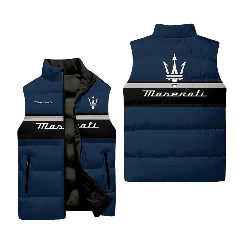 Maserati Sleeveless Puffer Jacket SC051