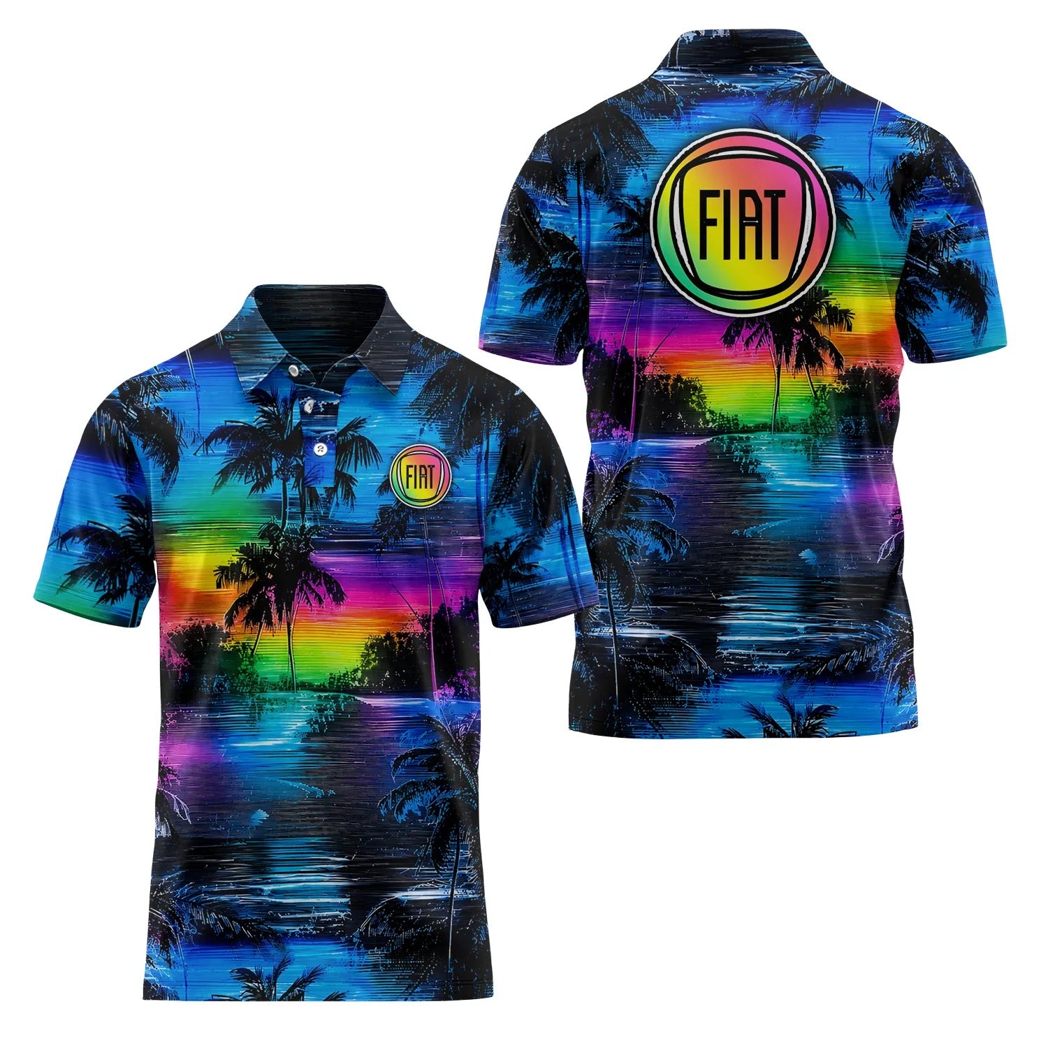 Fiat Short Sleeve Polo SHW055