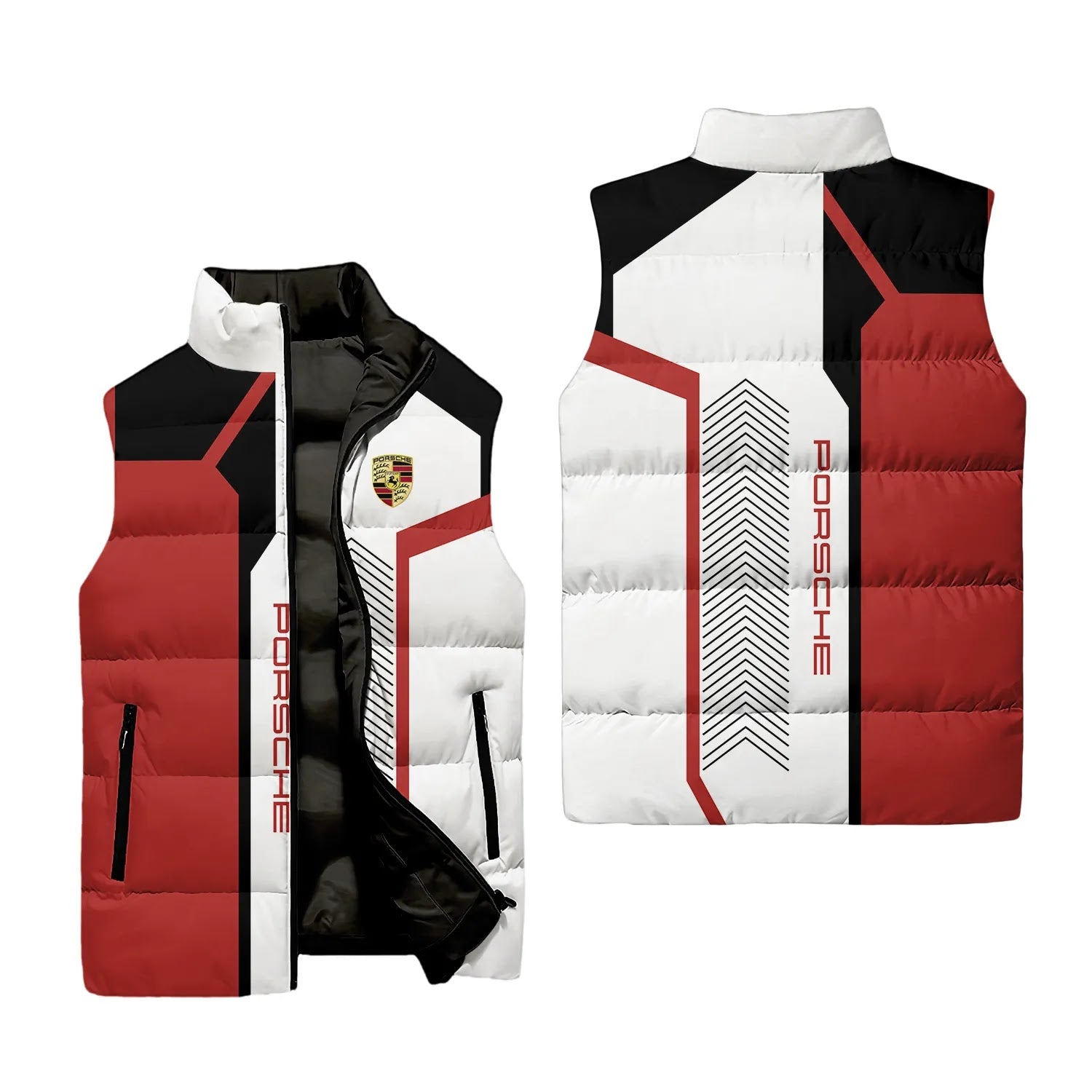 Porsche Sleeveless Puffer Jacket SC065