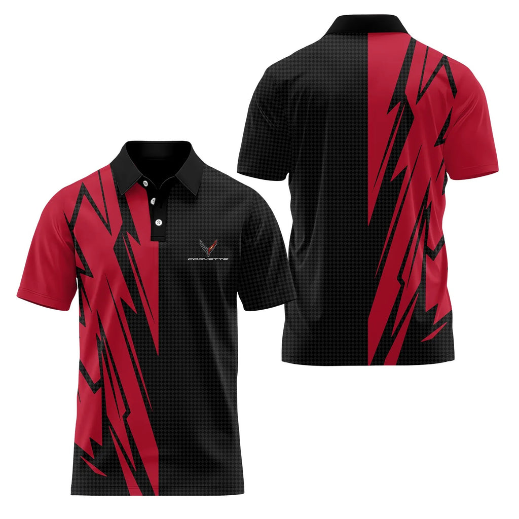 Corvette Short Sleeve Polo SC062