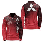 Mitsubishi Long Sleeve Polo SHW070