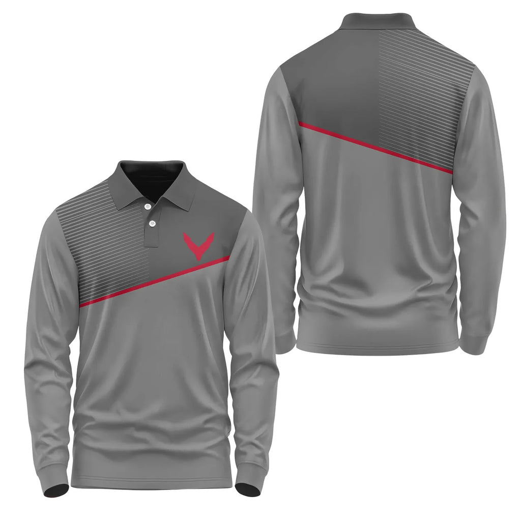 Corvette Long Sleeve Polo SC116