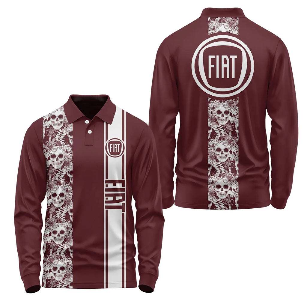 Fiat Long Sleeve Polo SHW042