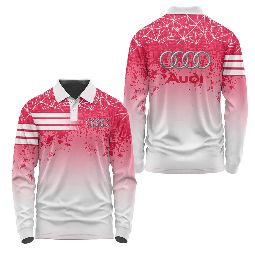 Audi Long Sleeve Polo SC097