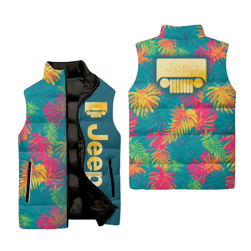 Jeep Sleeveless Puffer Jacket SHW059