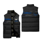 Ford Mustang Sleeveless Puffer Jacket SC100
